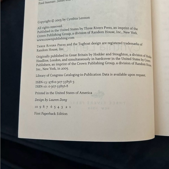 John by Cynthia Lennon - Picture 3 of 3